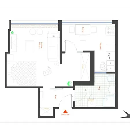 Apartmán 9 Kateshet Tirana